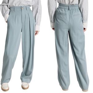 Madewell Women's The Neale Straight-Leg Pant in Drapeweave